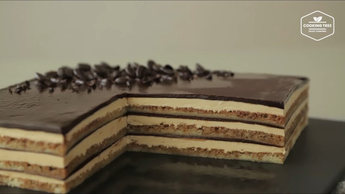 Opera cake Recipe Cooking tree Opera cake Recipe Cooking tree