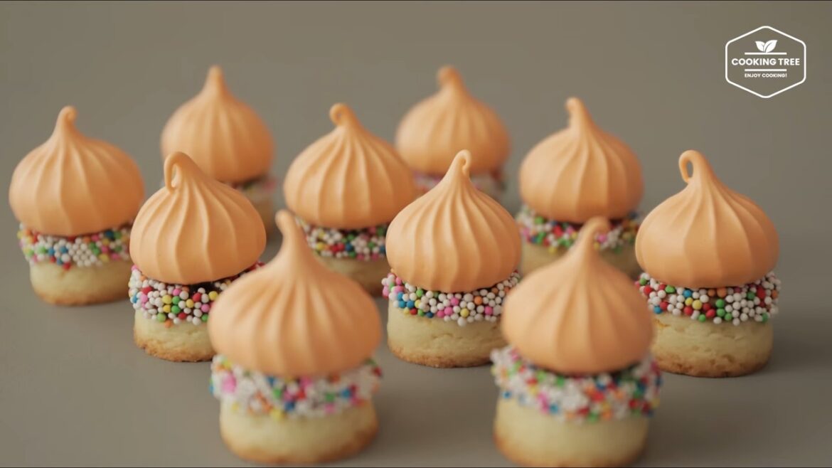 Orange cookies with Swiss meringue cookies Cooking tree Orange cookies with Swiss meringue cookies Cooking tree