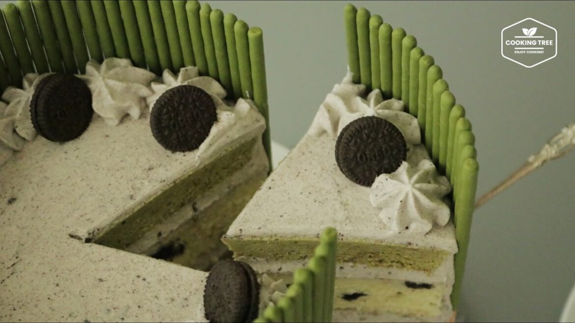 Oreo Matcha Pepero Pocky Cake Recipe Cooking tree Oreo Matcha Pepero Pocky Cake Recipe Cooking tree