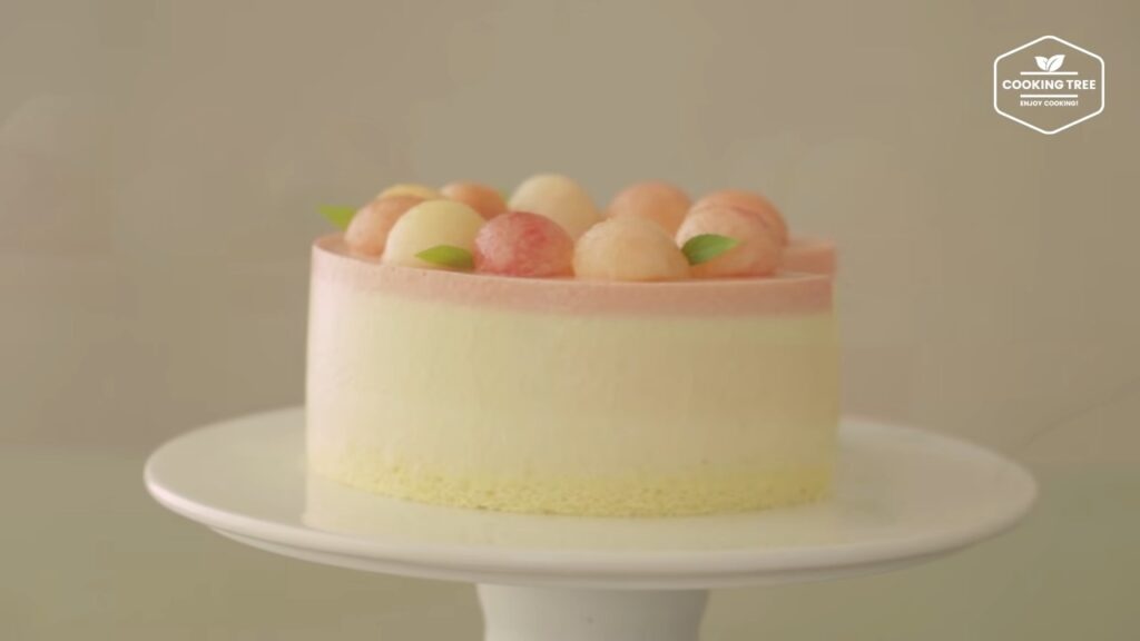 Peach mousse cake Recipe Cooking tree