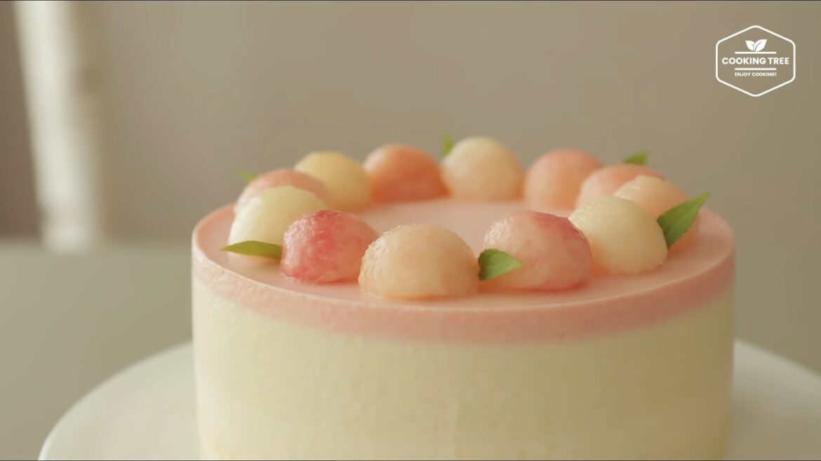 Peach mousse cake Recipe Cooking tree