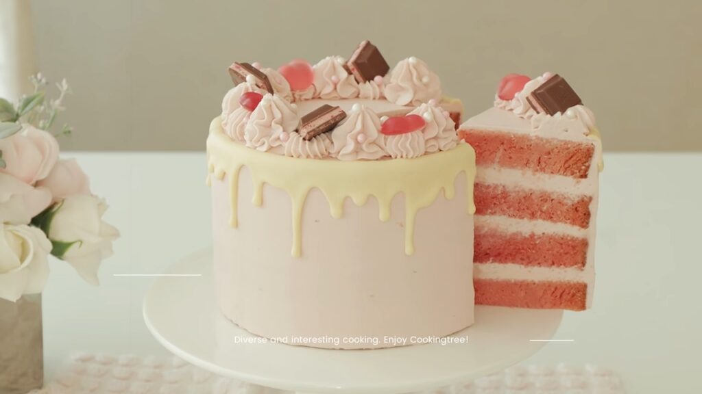 Pink velvet cake Recipe Cooking tree