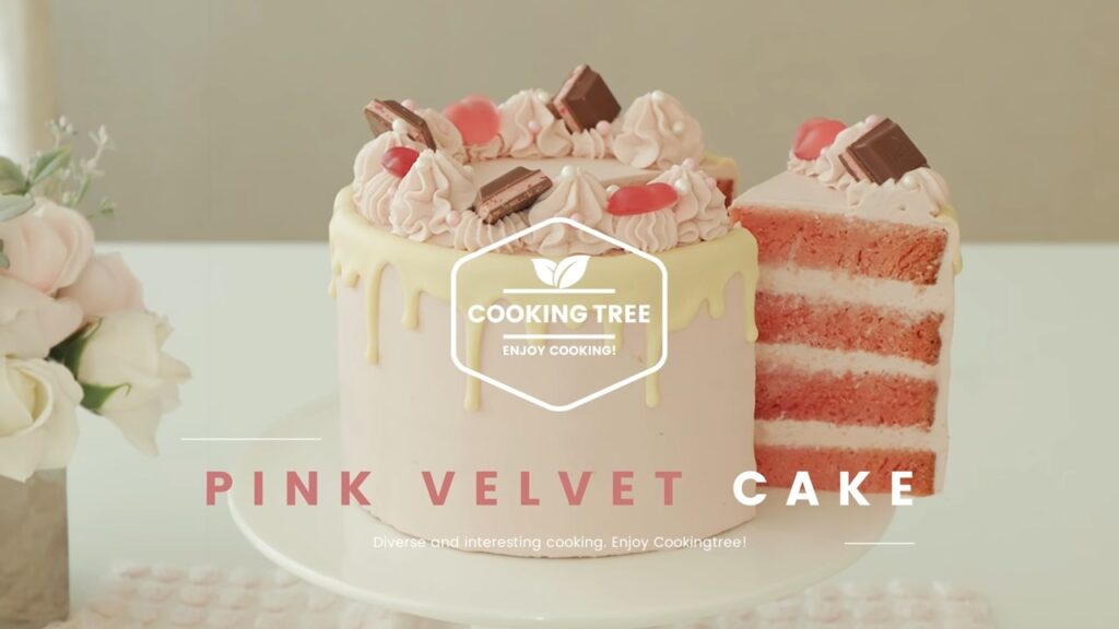 Pink velvet cake Recipe Cooking tree