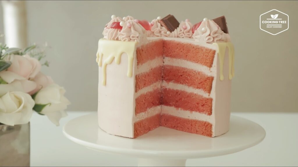 Pink velvet cake Recipe Cooking tree