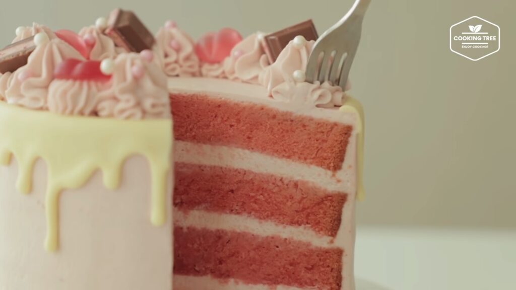 Pink velvet cake Recipe Cooking tree