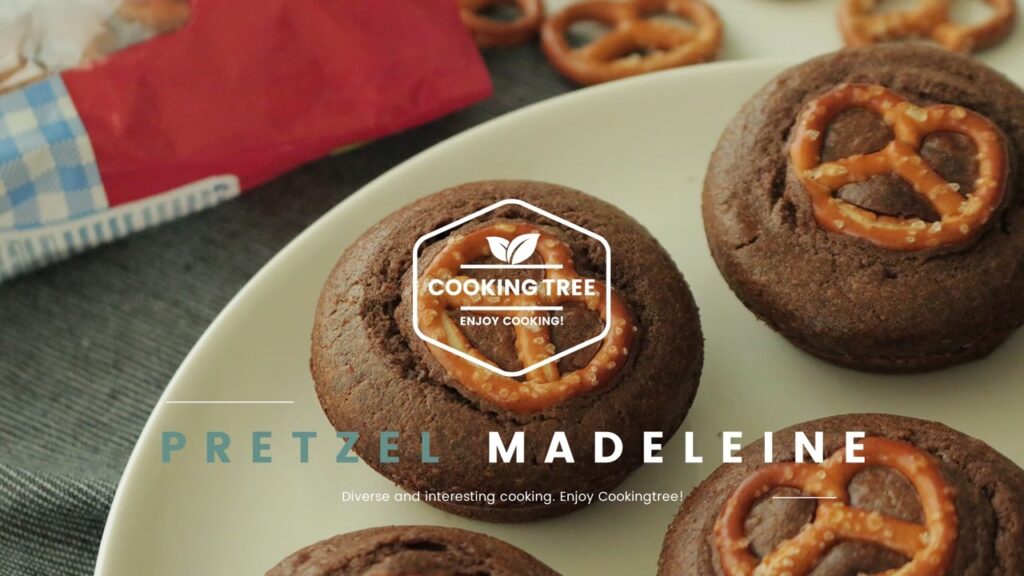 Pretzel chocolate madeleine Recipe Cooking tree