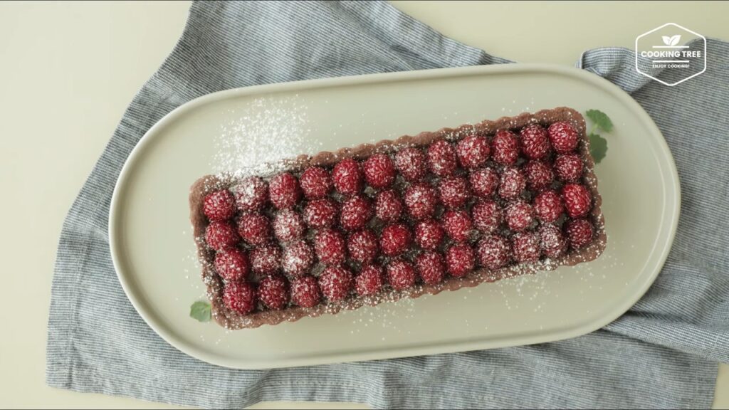 Raspberry chocolate tart Recipe Cooking tree