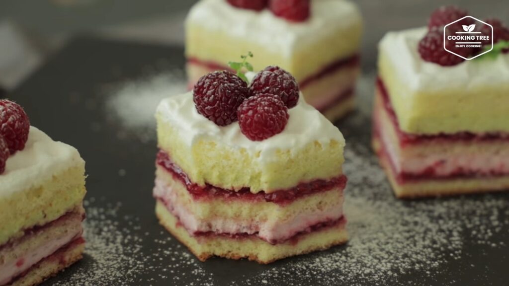 Raspberry pistachio layer cake Recipe Cooking tree