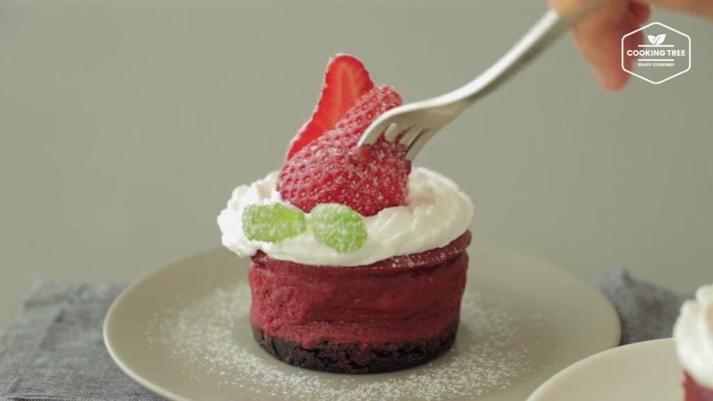 Red velvet Cheesecake Recipe Cooking tree