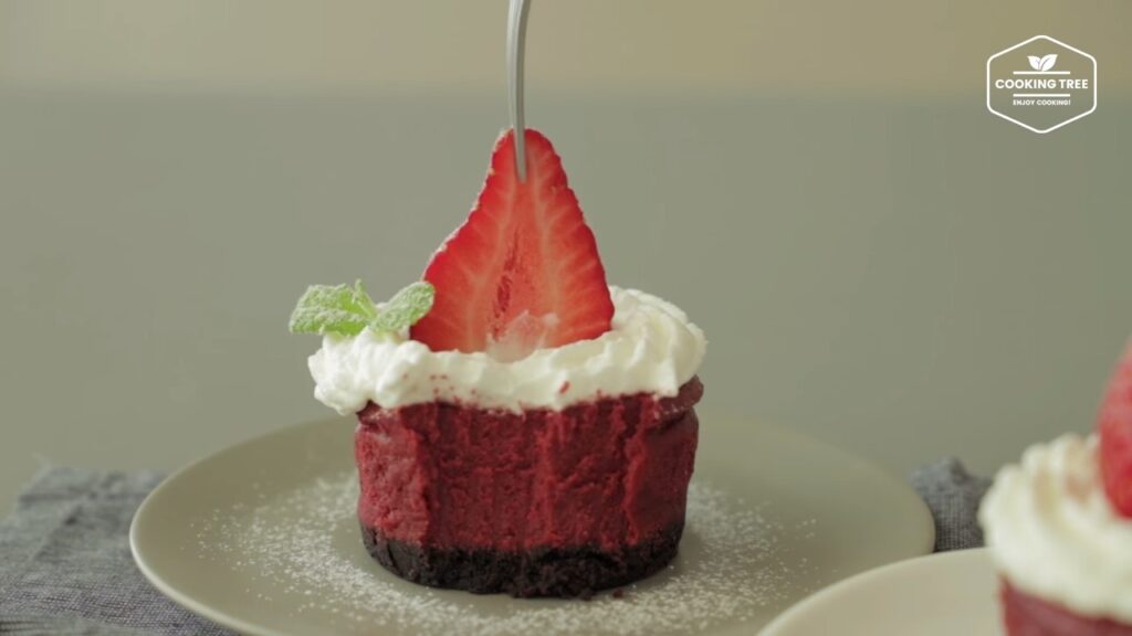 Red velvet Cheesecake Recipe Cooking tree