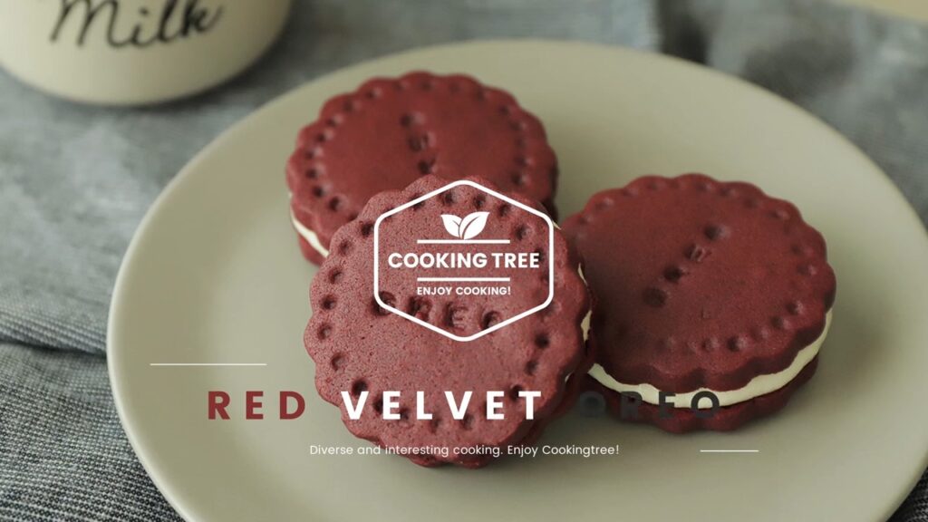Red velvet oreo cookies Recipe Cooking tree