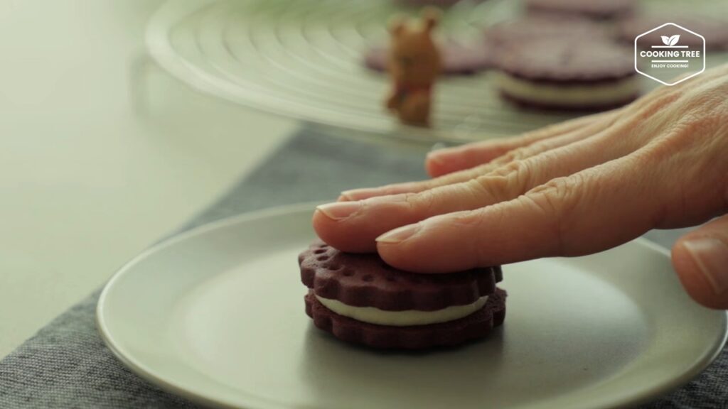 Red velvet oreo cookies Recipe Cooking tree