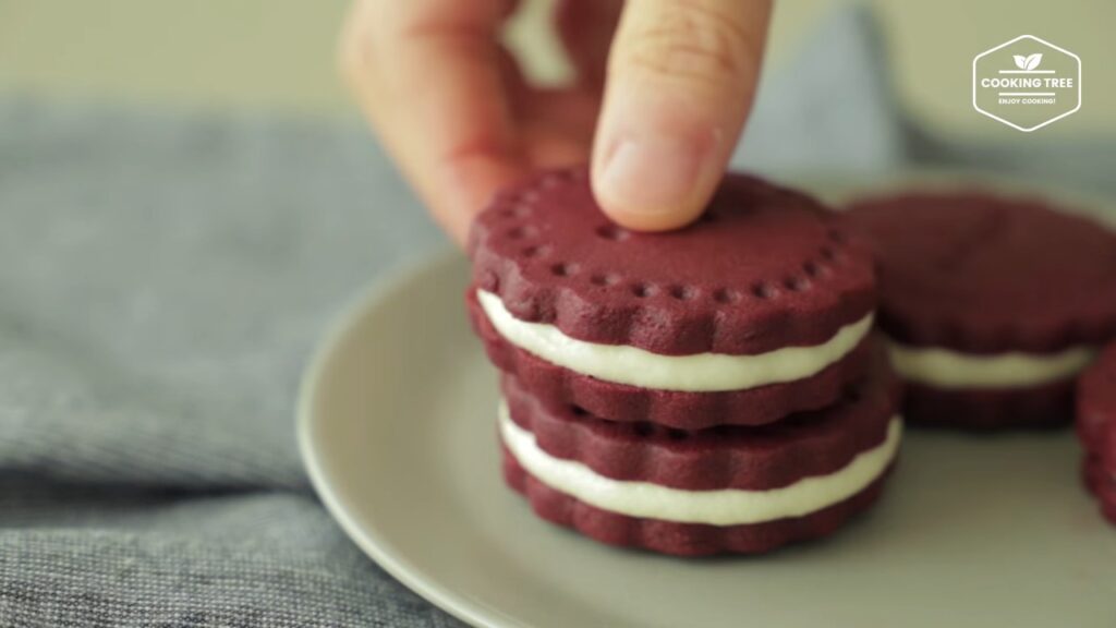 Red velvet oreo cookies Recipe Cooking tree