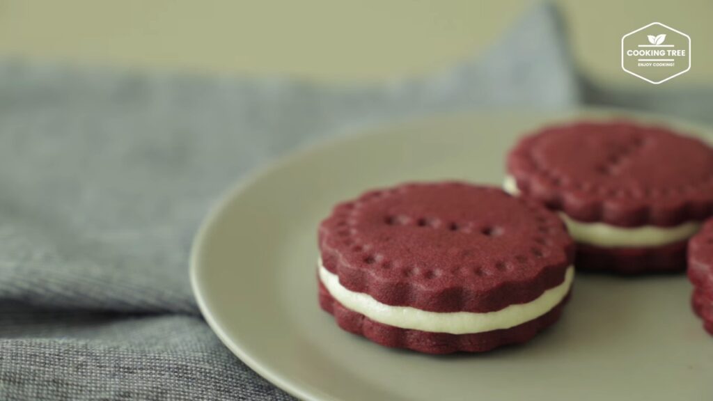 Red velvet oreo cookies Recipe Cooking tree