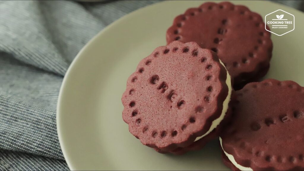 Red velvet oreo cookies Recipe Cooking tree