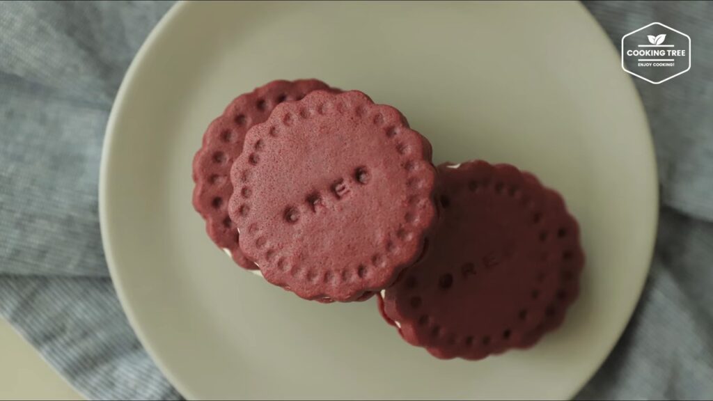 Red velvet oreo cookies Recipe Cooking tree