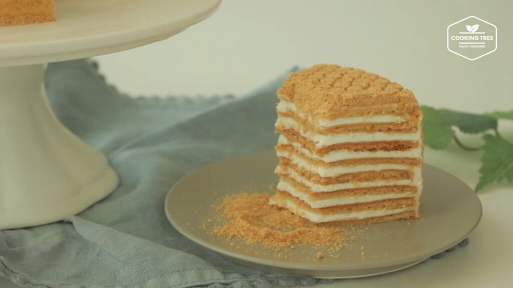 Rezept für russischen Honigkuchen (Medovik). 68 Russian Honey Cake Medovik Recipe Медовик Cooking tree