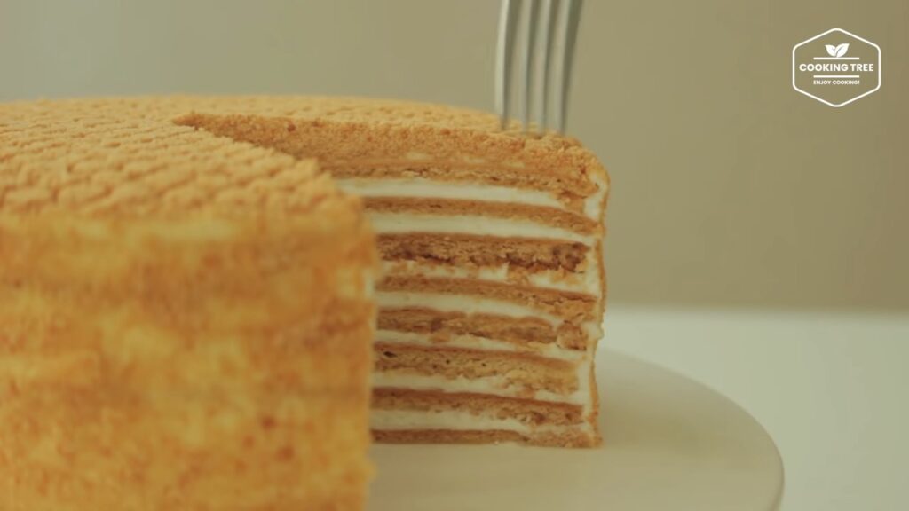 Rezept für russischen Honigkuchen (Medovik). 71 Russian Honey Cake Medovik Recipe Медовик Cooking tree