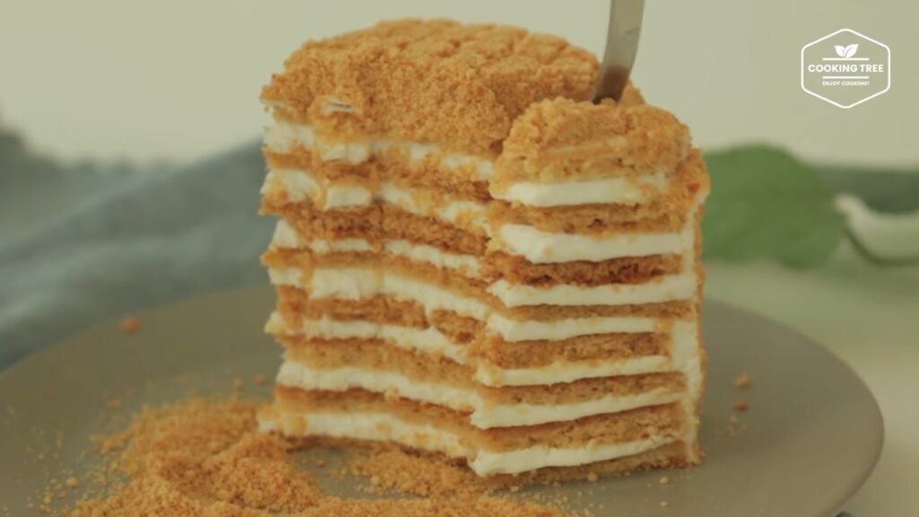 Rezept für russischen Honigkuchen (Medovik). 72 Russian Honey Cake Medovik Recipe Медовик Cooking tree