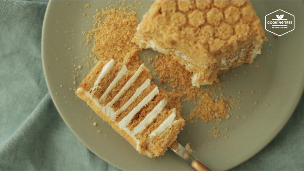 Rezept für russischen Honigkuchen (Medovik). 85 Russian Honey Cake Medovik Recipe Медовик Cooking tree