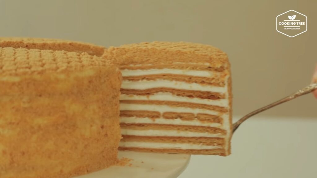 Russian Honey Cake Medovik Recipe Медовик Cooking tree