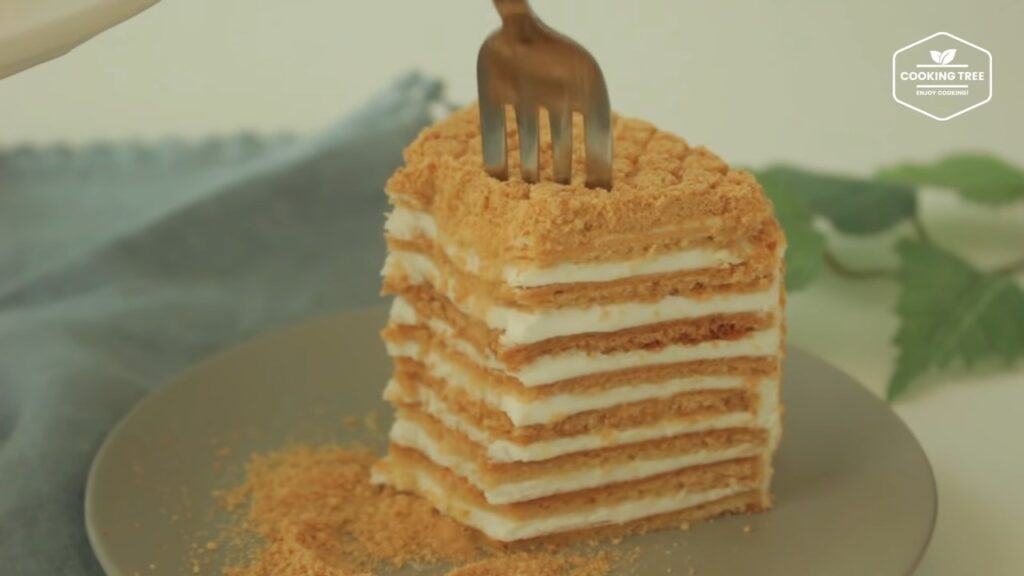 Russian Honey Cake Medovik Recipe Медовик Cooking tree