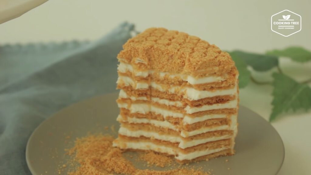 Russian Honey Cake Medovik Recipe Медовик Cooking tree