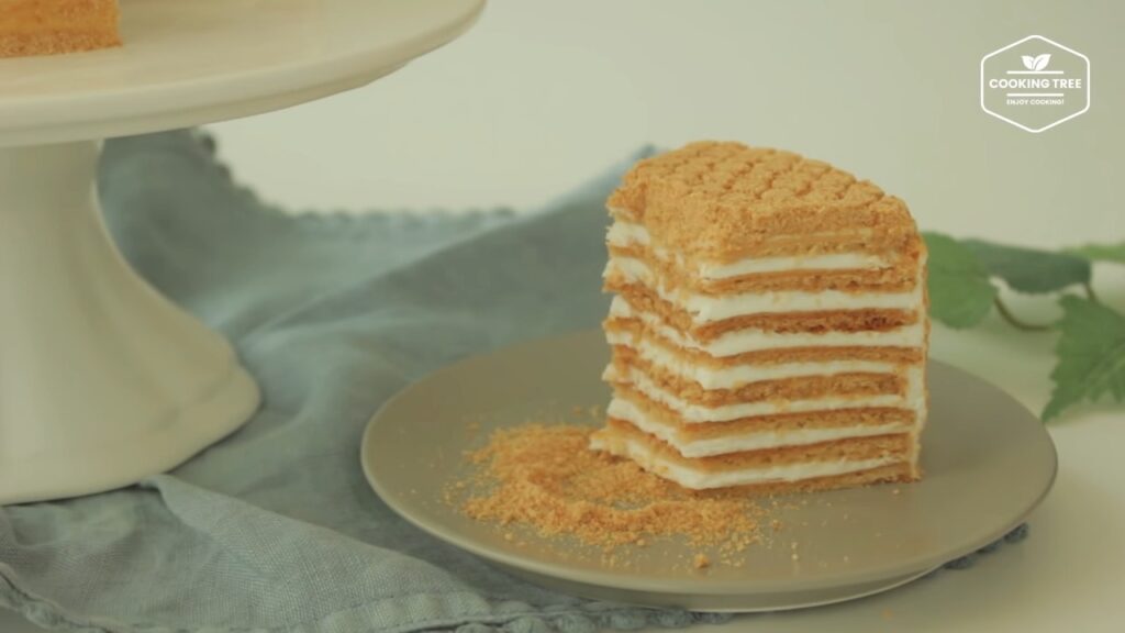 Russian Honey Cake Medovik Recipe Медовик Cooking tree