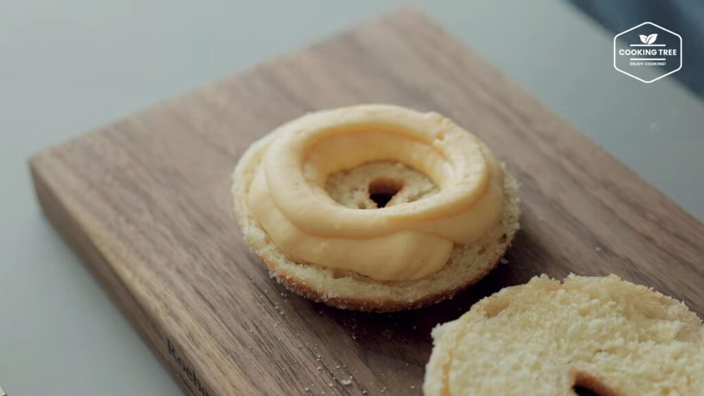 Soft and Fluffy Custard Cream Donuts Recipe Cooking tree