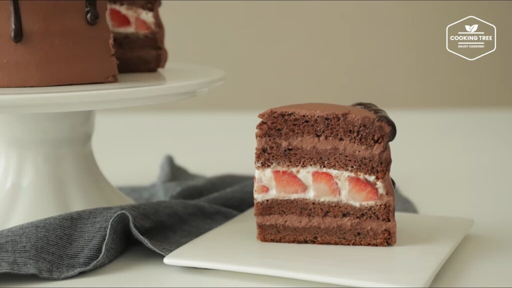 Strawberry Chocolate Cake Recipe Cooking tree