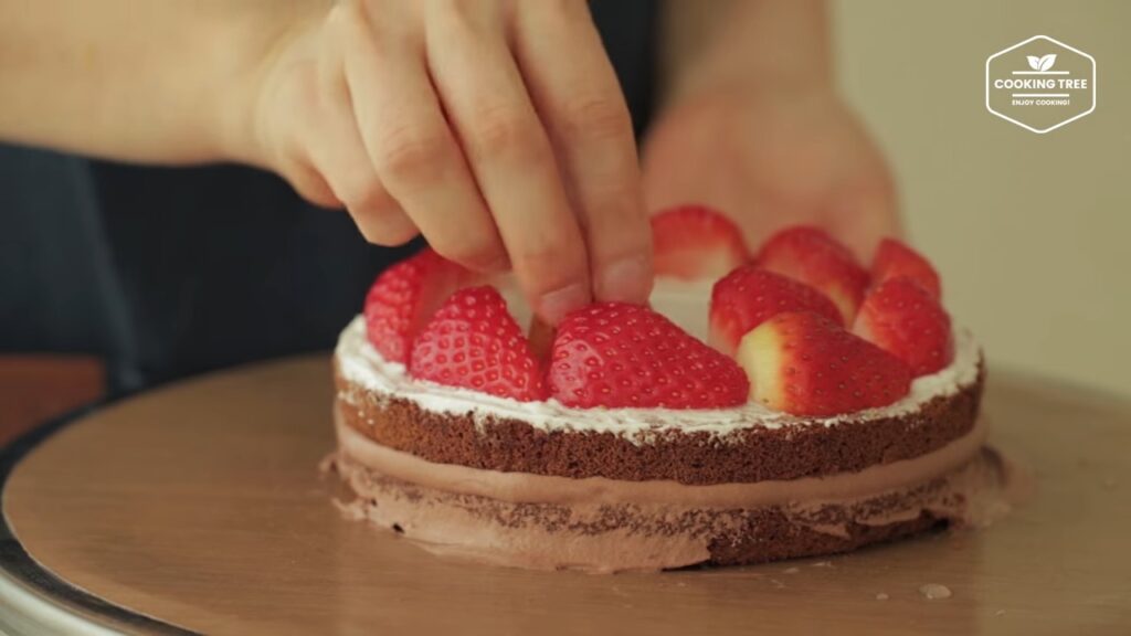 Strawberry Chocolate Cake Recipe Cooking tree