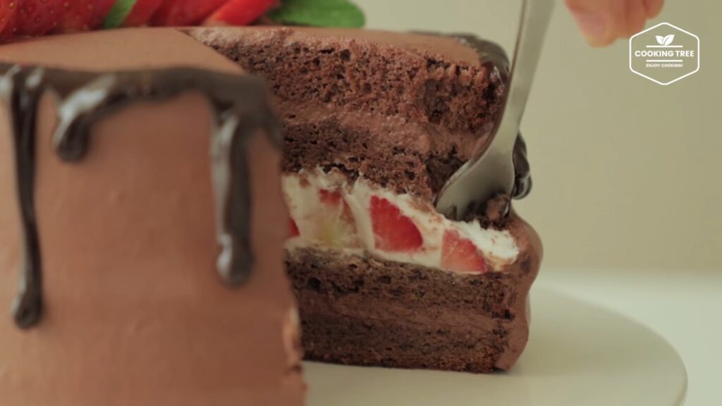 Strawberry Chocolate Cake Recipe Cooking tree
