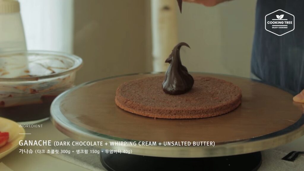 Strawberry Ganache Cake Recipe Cooking tree