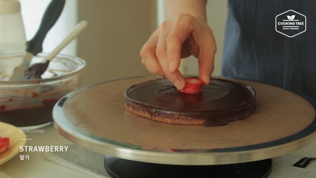 Strawberry Ganache Cake Recipe Cooking tree