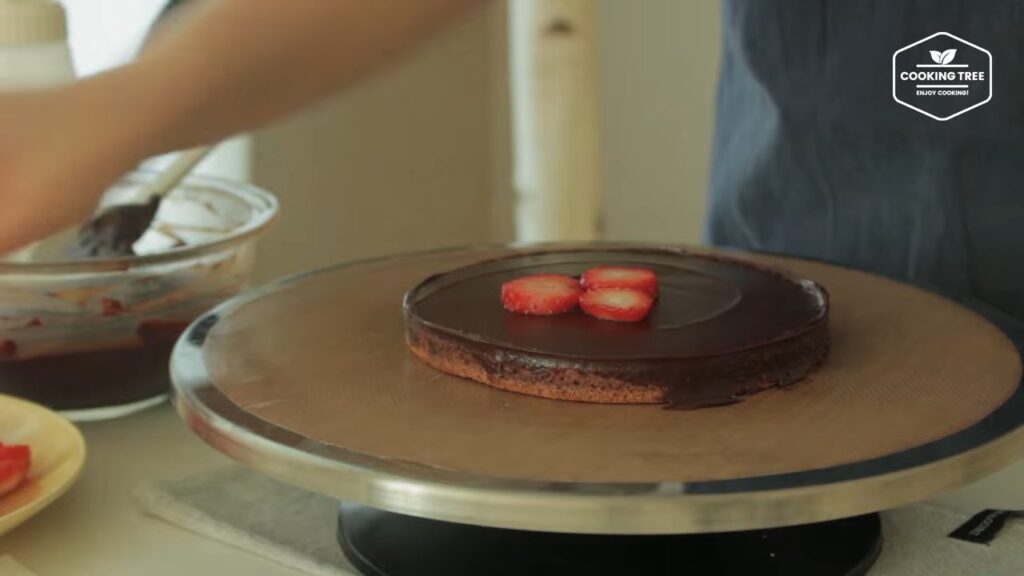 Strawberry Ganache Cake Recipe Cooking tree