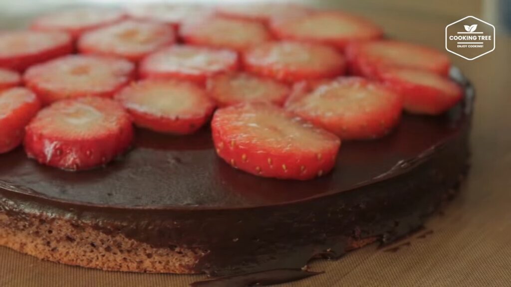Strawberry Ganache Cake Recipe Cooking tree