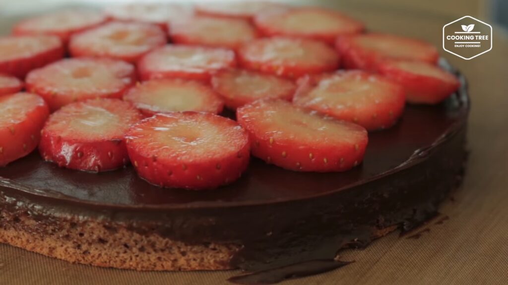 Strawberry Ganache Cake Recipe Cooking tree