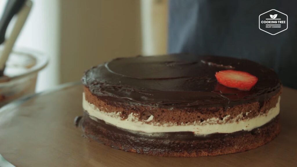 Strawberry Ganache Cake Recipe Cooking tree