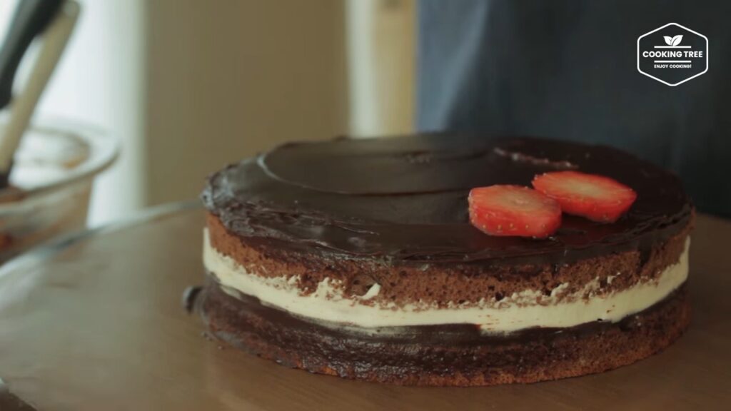 Strawberry Ganache Cake Recipe Cooking tree
