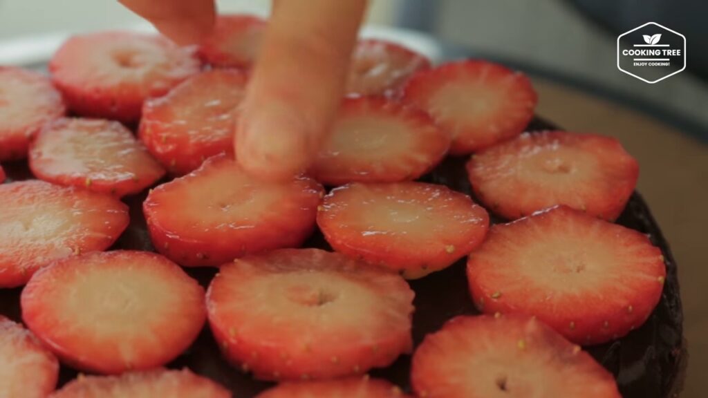 Strawberry Ganache Cake Recipe Cooking tree