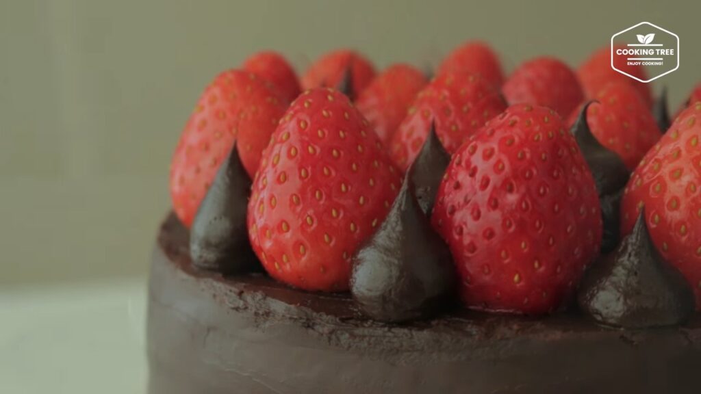 Strawberry Ganache Cake Recipe Cooking tree