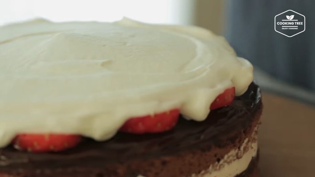 Strawberry Ganache Cake Recipe Cooking tree