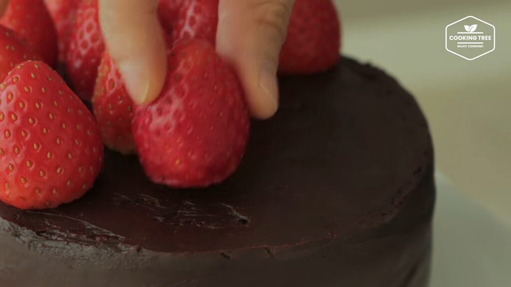 Strawberry Ganache Cake Recipe Cooking tree