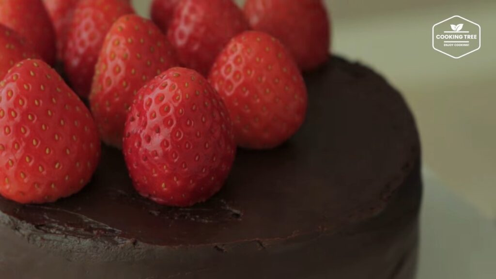 Strawberry Ganache Cake Recipe Cooking tree