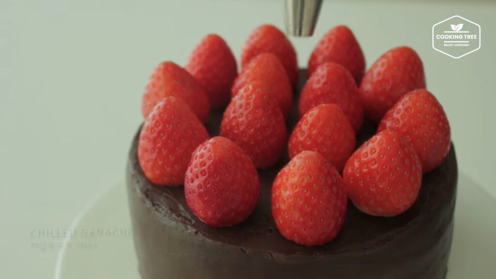 Strawberry Ganache Cake Recipe Cooking tree