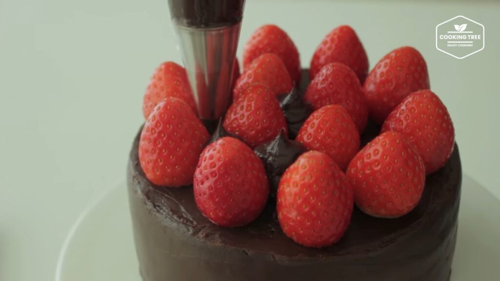 Strawberry Ganache Cake Recipe Cooking tree