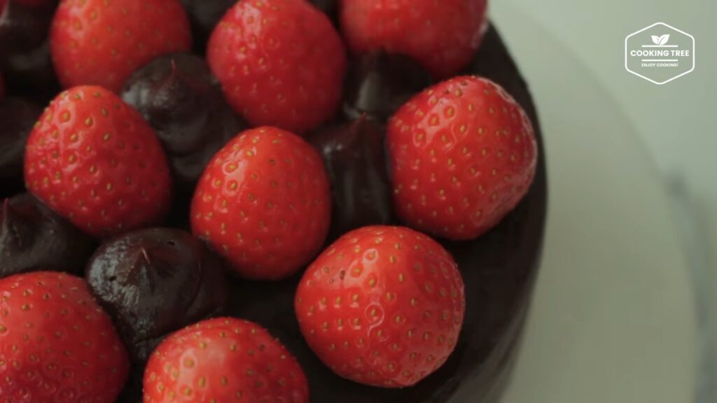 Strawberry Ganache Cake Recipe Cooking tree