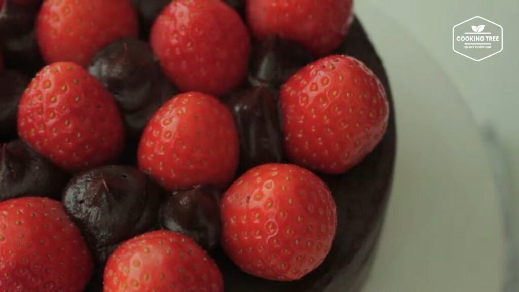 Strawberry Ganache Cake Recipe Cooking tree