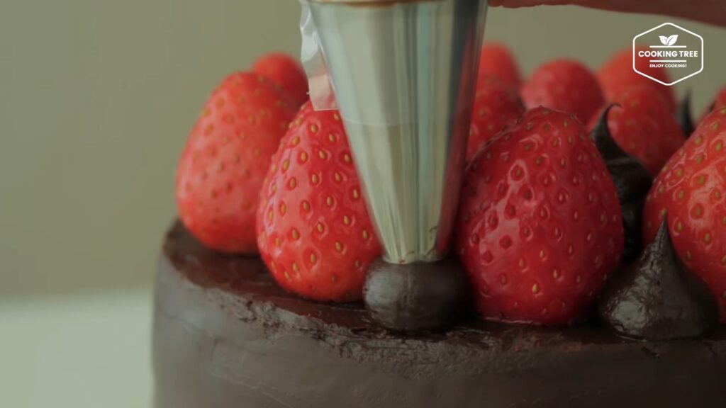 Strawberry Ganache Cake Recipe Cooking tree