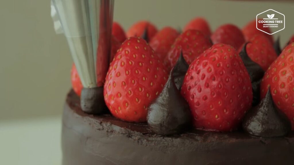 Strawberry Ganache Cake Recipe Cooking tree